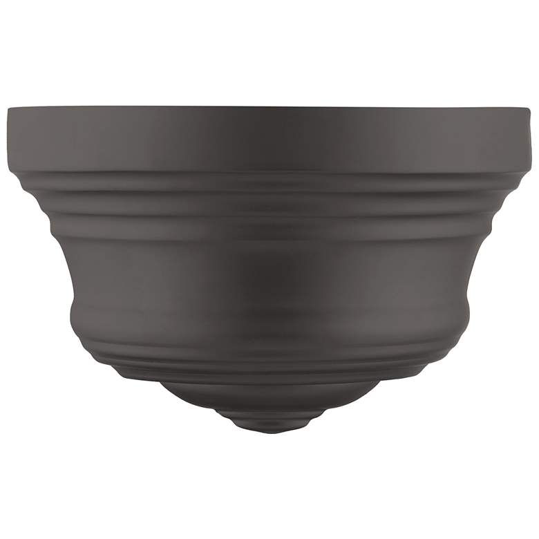 Image 1 1 Light Bronze ADA Sconce with Gold Finish Inside