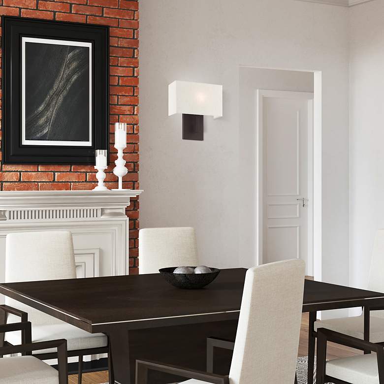 Image 6 1 Light Bronze ADA Wall Sconce more views