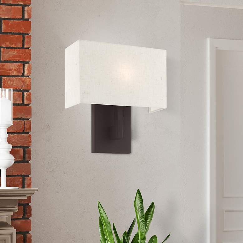 Image 7 1 Light Bronze ADA Wall Sconce more views