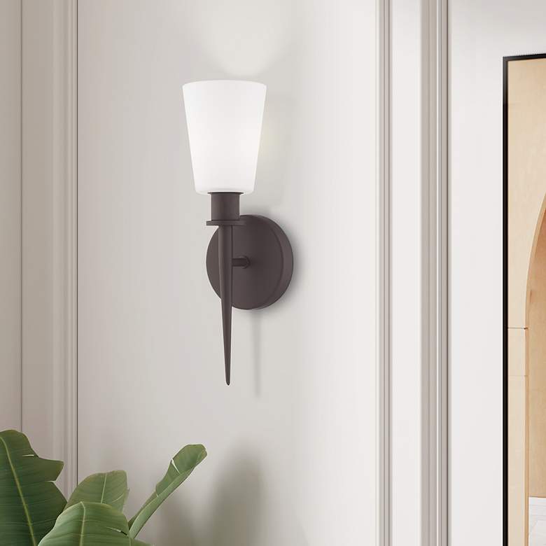 Image 1 1 Light Bronze ADA Wall Sconce
