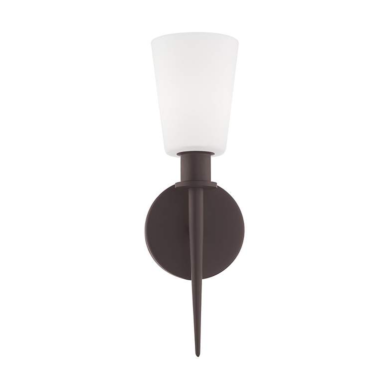 Image 4 1 Light Bronze ADA Wall Sconce more views
