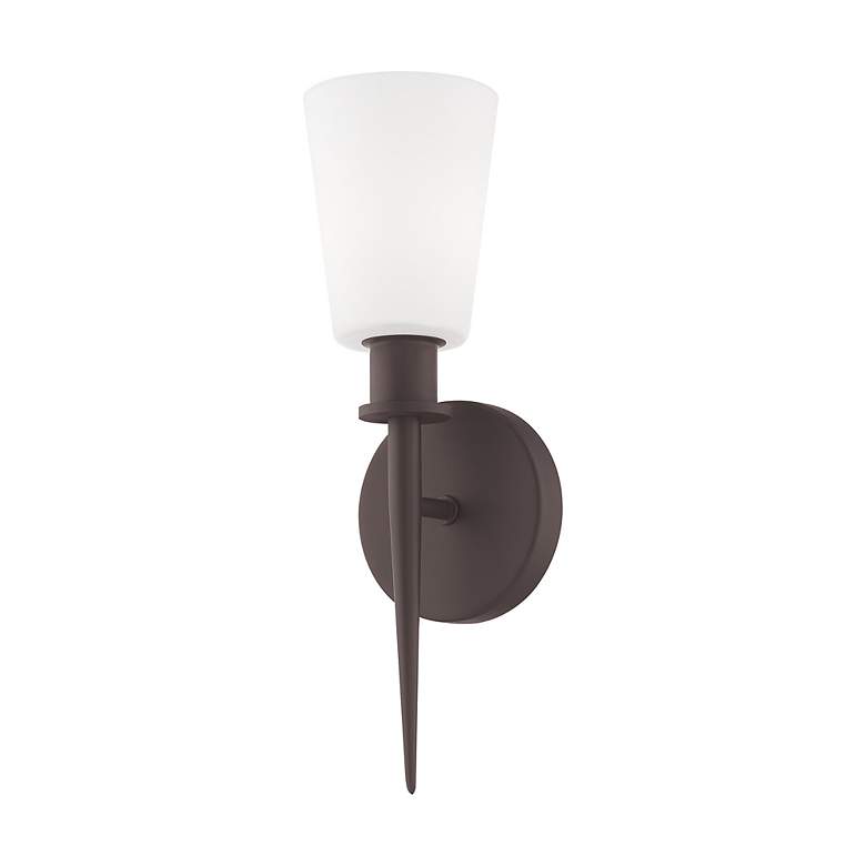 Image 5 1 Light Bronze ADA Wall Sconce more views
