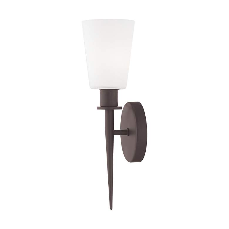 Image 7 1 Light Bronze ADA Wall Sconce more views
