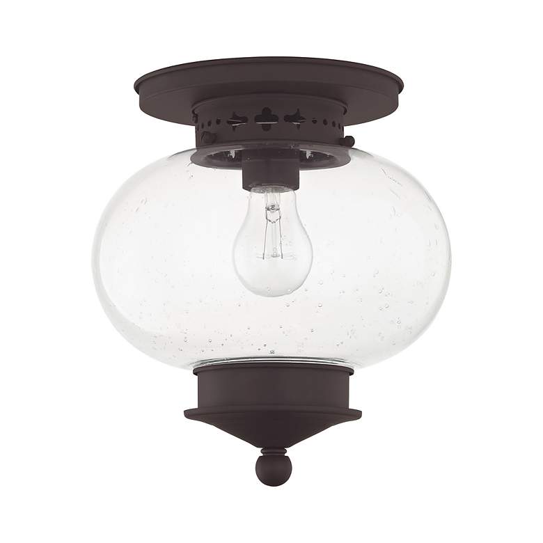 Image 3 1 Light Bronze Ceiling Mount more views