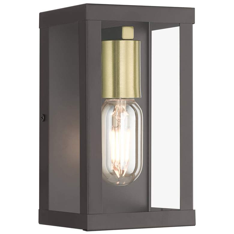 Image 1 1 Light Bronze Outdoor ADA Small Wall Lantern