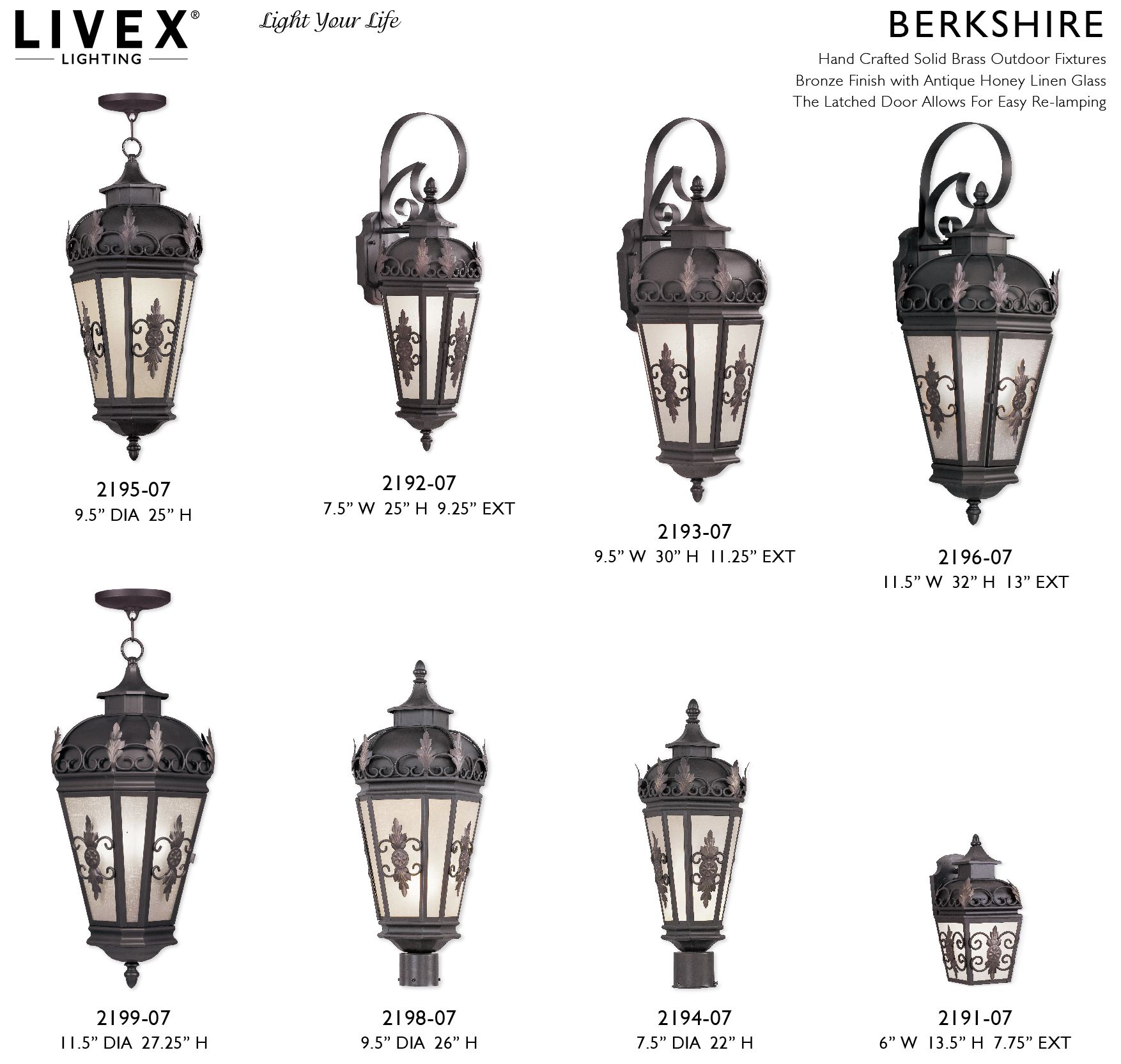 Image 3 1 Light Bronze Outdoor Post Top Lantern more views