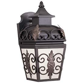 Image1 of 1 Light Bronze Outdoor Wall Lantern