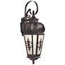 2_1 Light Bronze Outdoor Wall Lantern