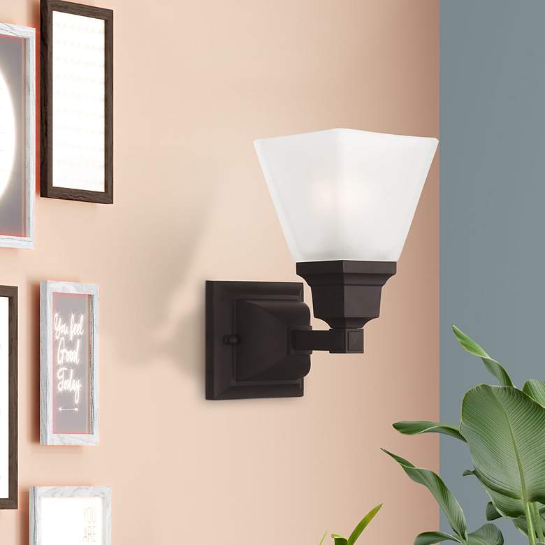 Image 1 1 Light Bronze Wall Sconce