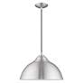 3_1 Light Brushed Aluminum Mini Pendant more views