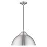 4_1 Light Brushed Aluminum Mini Pendant more views