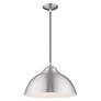 5_1 Light Brushed Aluminum Mini Pendant more views