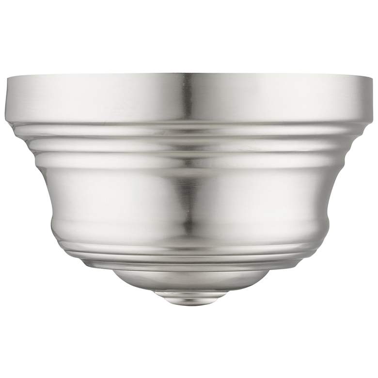 Image 1 1 Light Brushed Nickel ADA Sconce with Gold Finish Inside
