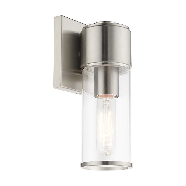Image 6 1 Light Brushed Nickel ADA Sconce more views