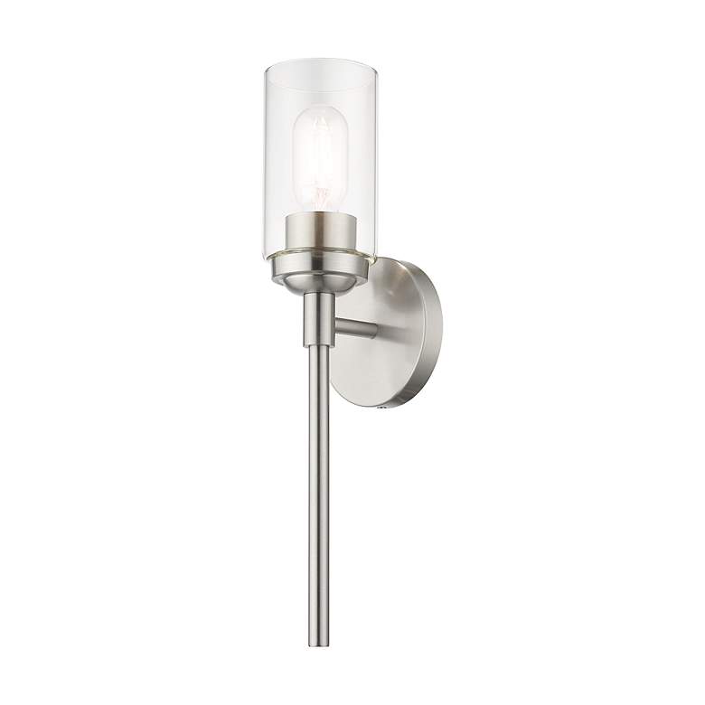 Image 5 1 Light Brushed Nickel ADA Sconce more views