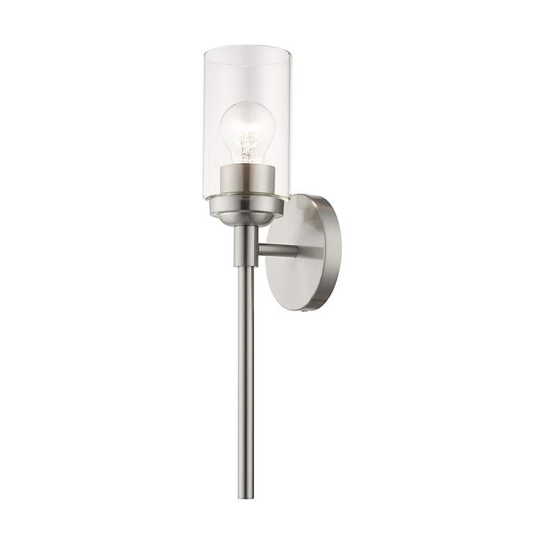 Image 6 1 Light Brushed Nickel ADA Sconce more views