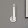 1_1 Light Brushed Nickel ADA Sconce