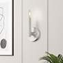 1_1 Light Brushed Nickel ADA Sconce