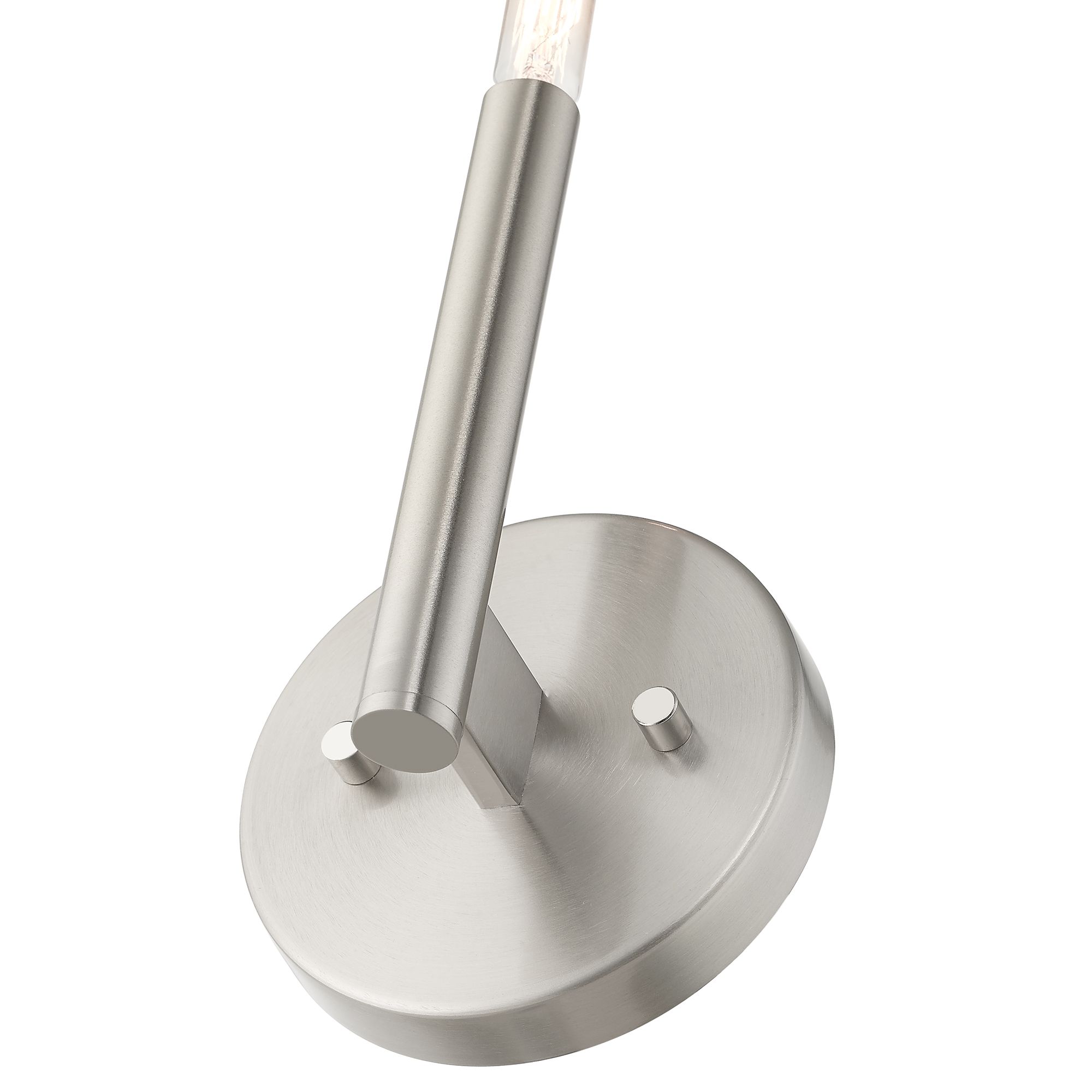 1 Light Brushed Nickel ADA Sconce