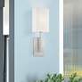 Thumbnail1 of 1 Light Brushed Nickel ADA Wall Sconce