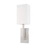 Thumbnail3 of 1 Light Brushed Nickel ADA Wall Sconce more views
