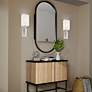 6_1 Light Brushed Nickel ADA Wall Sconce more views
