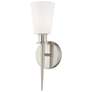 2_1 Light Brushed Nickel ADA Wall Sconce