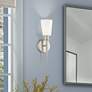1_1 Light Brushed Nickel ADA Wall Sconce