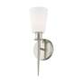 5_1 Light Brushed Nickel ADA Wall Sconce more views