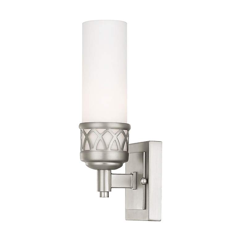 Image 4 1 Light Brushed Nickel Bath Vanity more views