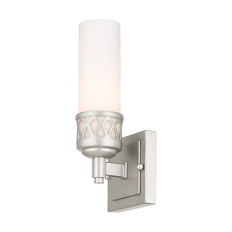 Image 5 1 Light Brushed Nickel Bath Vanity more views