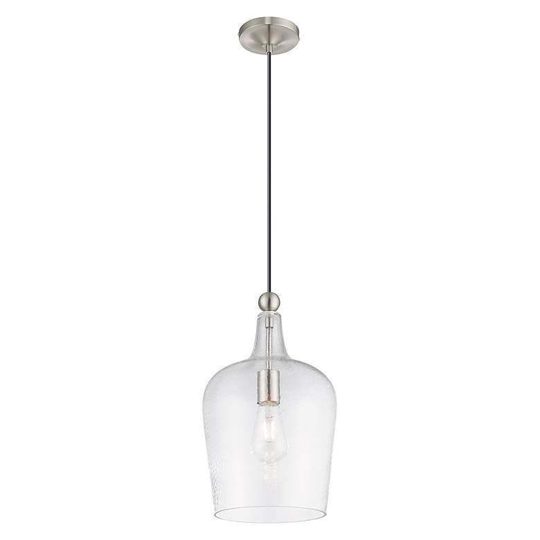 Image 5 1 Light Brushed Nickel Mini Pendant more views