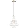1_1 Light Brushed Nickel Mini Pendant