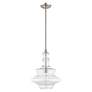 3_1 Light Brushed Nickel Mini Pendant more views