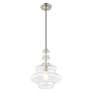 5_1 Light Brushed Nickel Mini Pendant more views