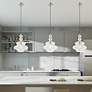 7_1 Light Brushed Nickel Mini Pendant more views