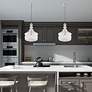 7_1 Light Brushed Nickel Mini Pendant more views