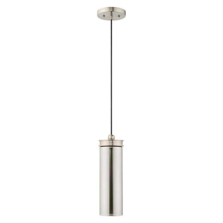 Image 3 1 Light Brushed Nickel Mini Pendant more views