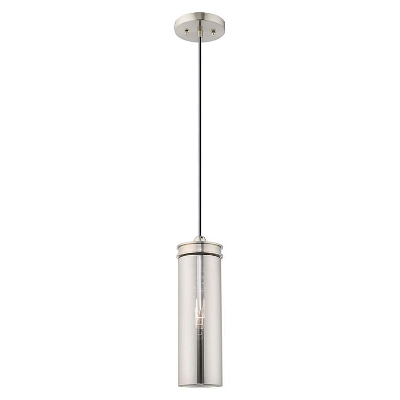 Image 4 1 Light Brushed Nickel Mini Pendant more views