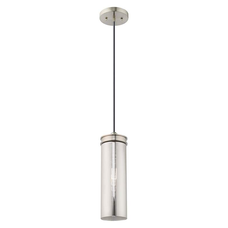 Image 5 1 Light Brushed Nickel Mini Pendant more views
