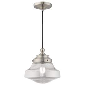 Image1 of 1 Light Brushed Nickel Mini Pendant