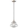 1_1 Light Brushed Nickel Mini Pendant