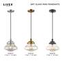 2_1 Light Brushed Nickel Mini Pendant more views