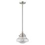 3_1 Light Brushed Nickel Mini Pendant more views