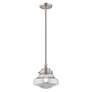 4_1 Light Brushed Nickel Mini Pendant more views