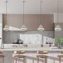 6_1 Light Brushed Nickel Mini Pendant more views