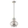 2_1 Light Brushed Nickel Mini Pendant more views