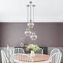 7_1 Light Brushed Nickel Mini Pendant more views