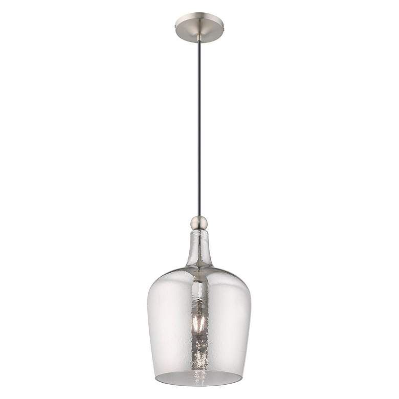 Image 6 1 Light Brushed Nickel Mini Pendant more views