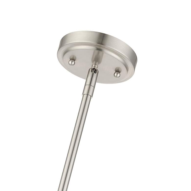 Image 7 1 Light Brushed Nickel Mini Pendant more views